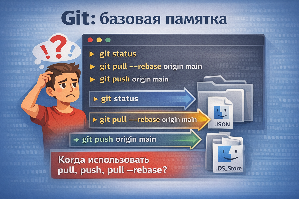 Инструкция по работе с Git (базовая памятка)