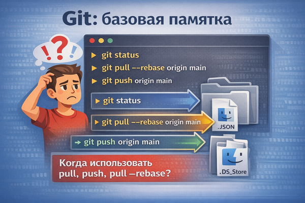 Инструкция по работе с Git (базовая памятка)